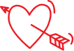 Heart graphic asset decoration